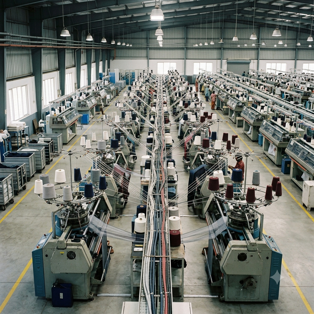 Knitting Factory, Tirupur