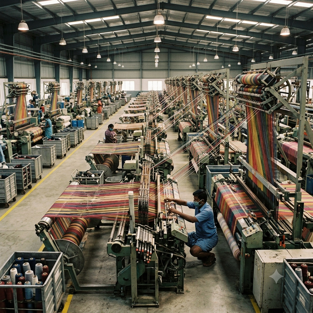 Woven Factory, Karur